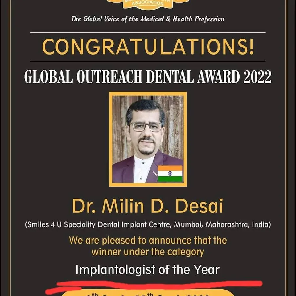 Global Outreach Dental Award 2022