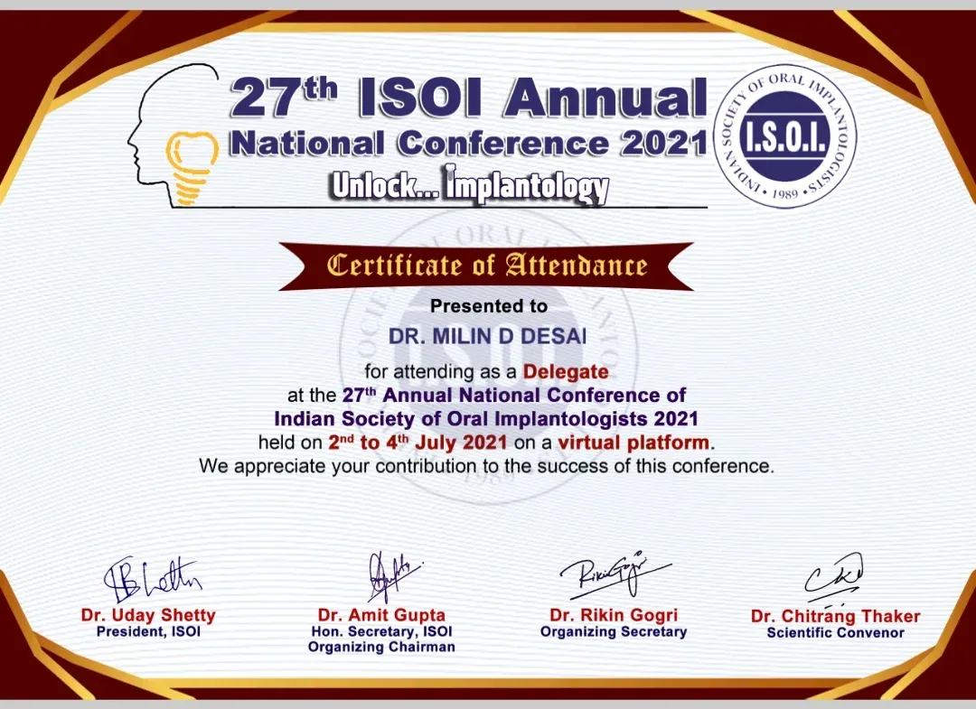 27th ISOI Annual National Conference